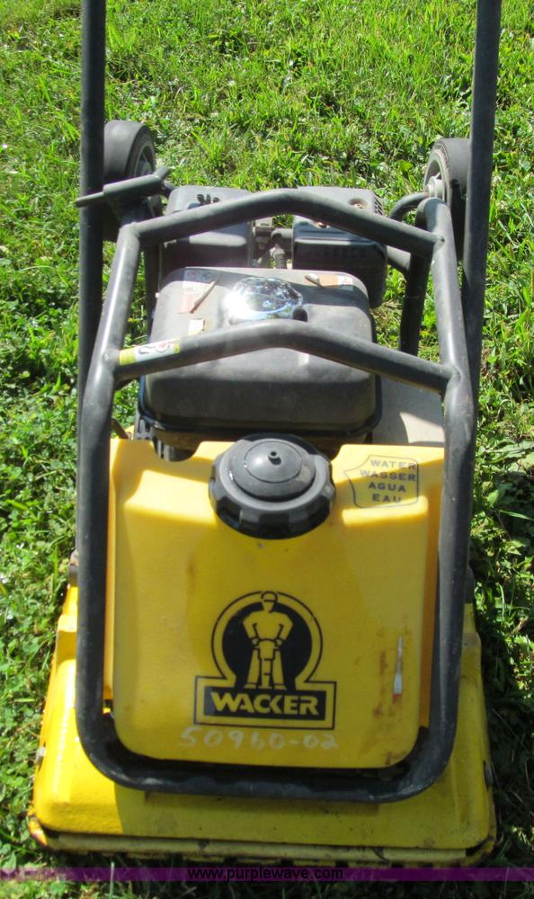 image for item J3436 Wacker WP1550 walk-behind vibratory plate compactor