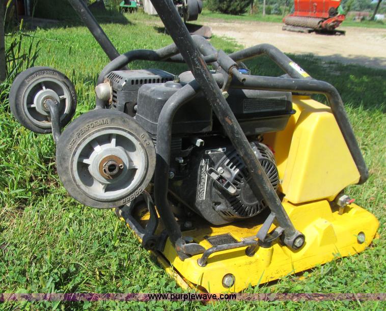 image for item J3436 Wacker WP1550 walk-behind vibratory plate compactor