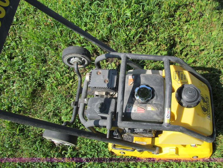 image for item J3436 Wacker WP1550 walk-behind vibratory plate compactor