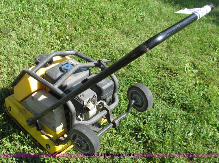 image for item J3436 Wacker WP1550 walk-behind vibratory plate compactor