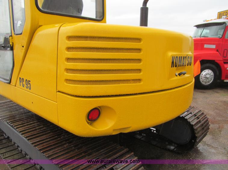 image for item J3439 Komatsu PC95 mini excavator