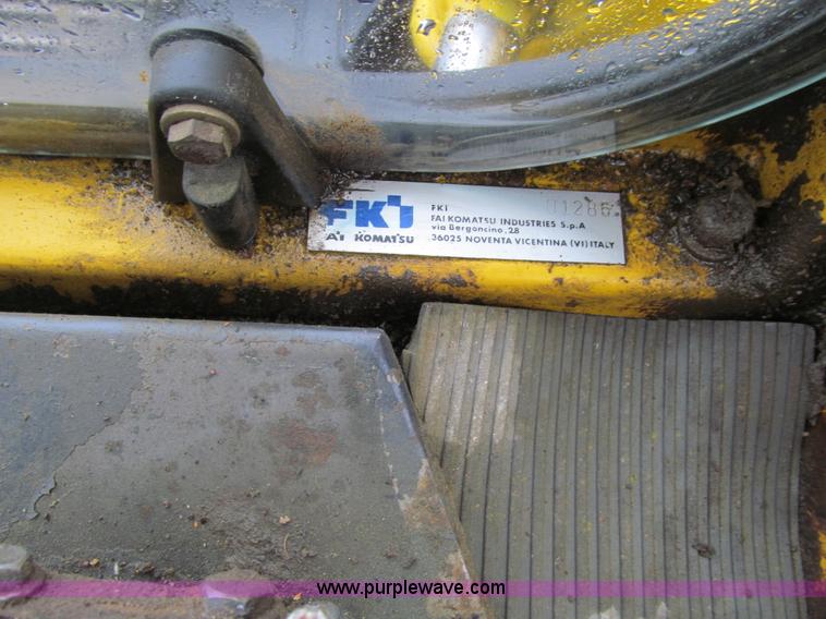 image for item J3439 Komatsu PC95 mini excavator