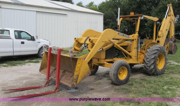 image for item Z9178 John Deere 400 backhoe