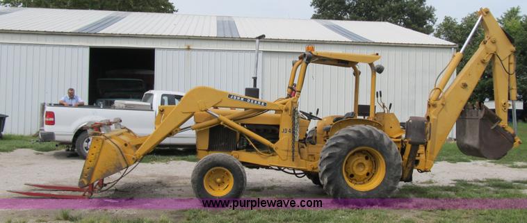 image for item Z9178 John Deere 400 backhoe