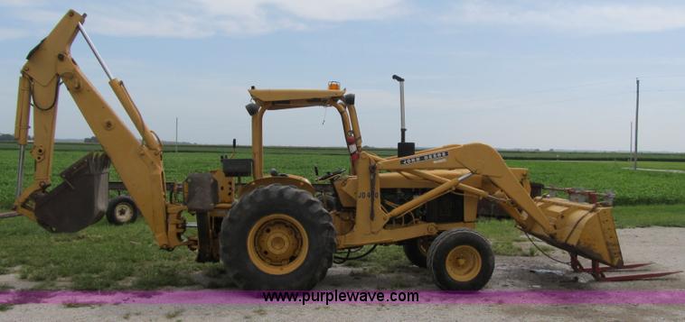 image for item Z9178 John Deere 400 backhoe