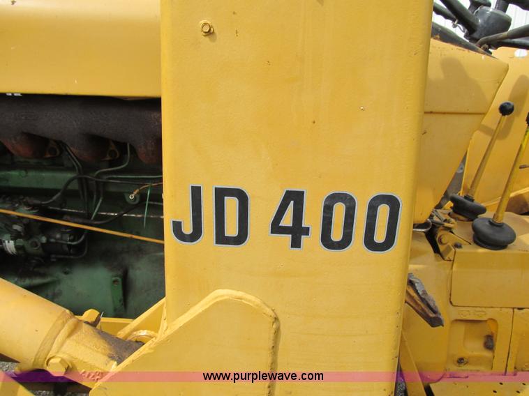 image for item Z9178 John Deere 400 backhoe