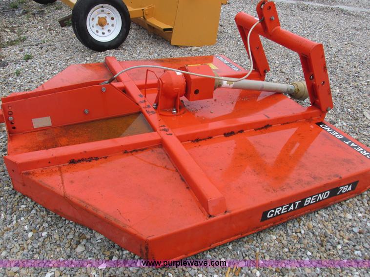 image for item Z9702 Great Bend 78A rotary mower