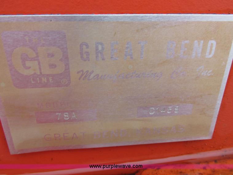 image for item Z9702 Great Bend 78A rotary mower