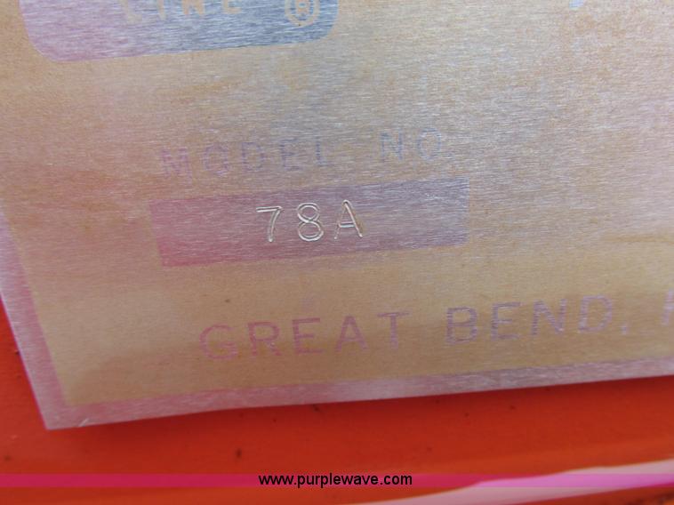 image for item Z9702 Great Bend 78A rotary mower