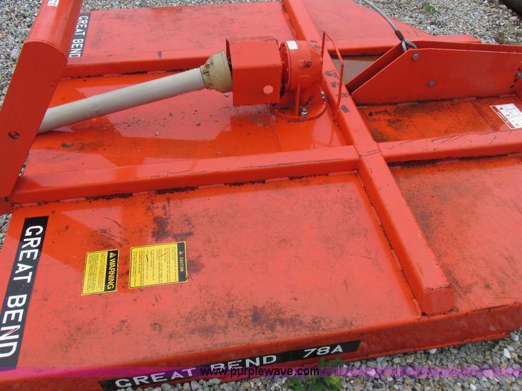 image for item Z9702 Great Bend 78A rotary mower