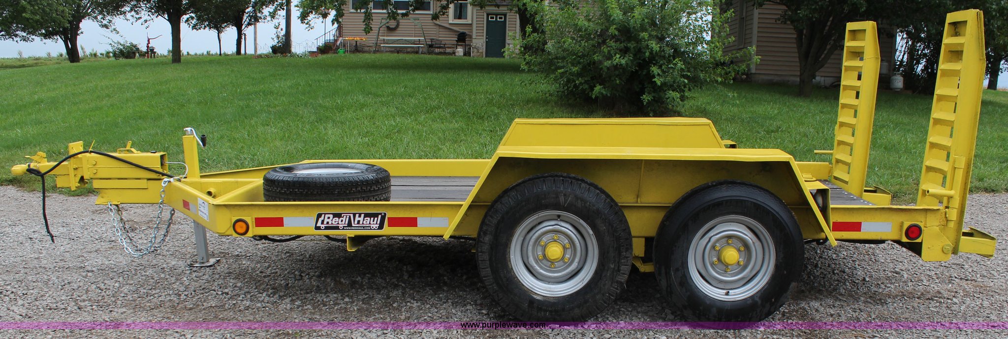 1993 Redi Haul skid steer trailer in Atchison, KS Item I5770 sold