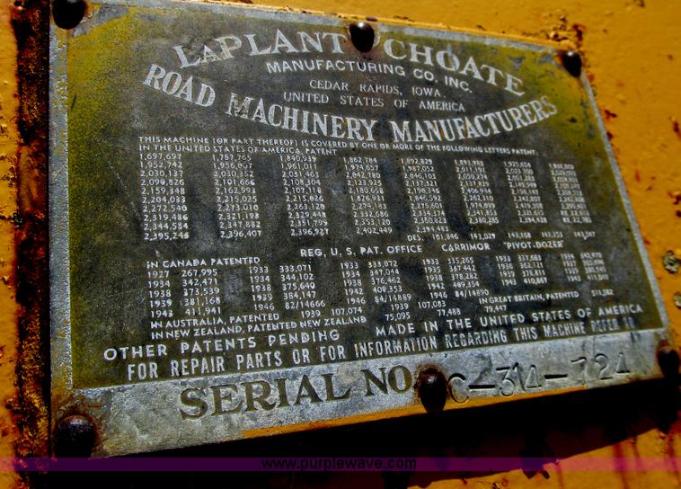 image for item E4933 La Plant-Choate cable pull scraper