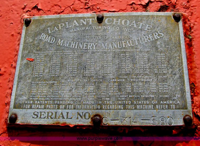 image for item E4934 La Plant-Choate cable pull scraper