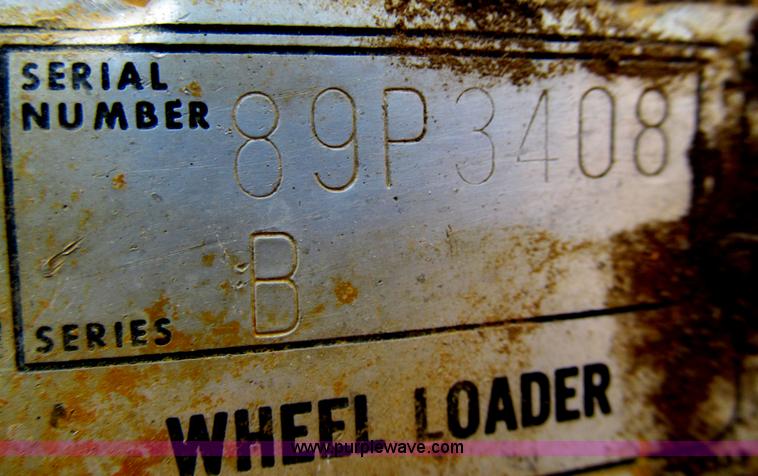 image for item E4935 1974 Caterpillar 980B wheel loader