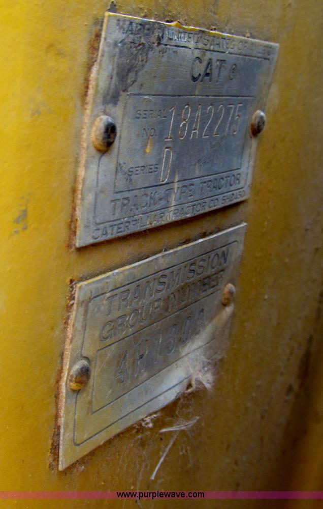 image for item E4938 1959 Caterpillar D9D dozer