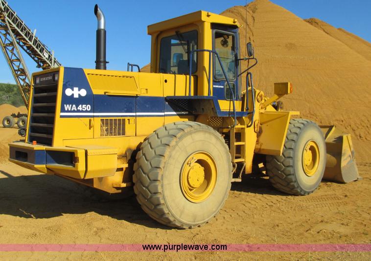 image for item E4942 1987 Komatsu WA450-1 wheel loader