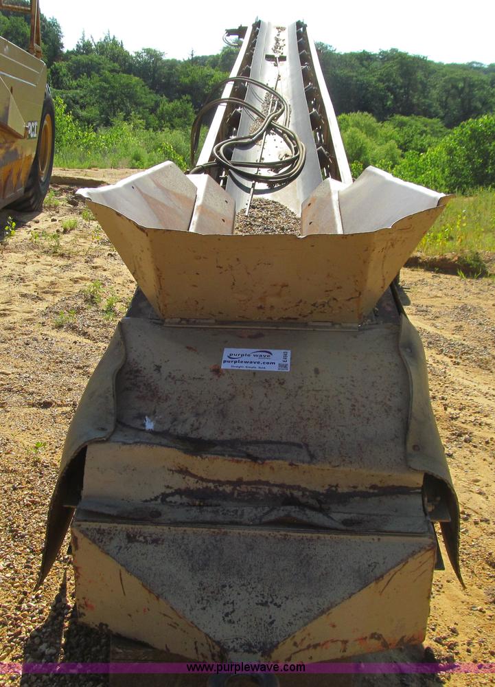 image for item E4943 Kolberg portable radial stacking conveyor