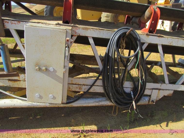 image for item E4944 Custom built portable transfer conveyor