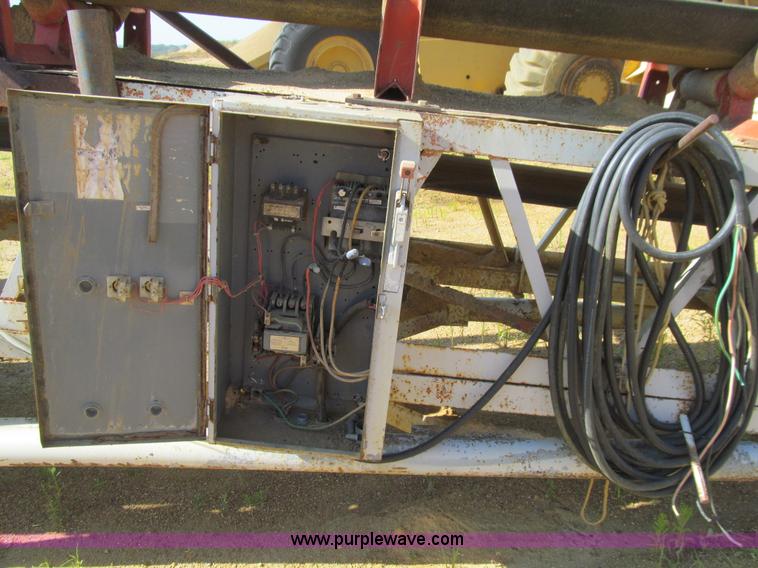 image for item E4944 Custom built portable transfer conveyor