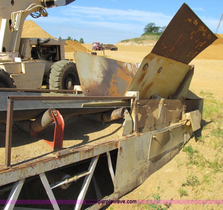 image for item E4944 Custom built portable transfer conveyor