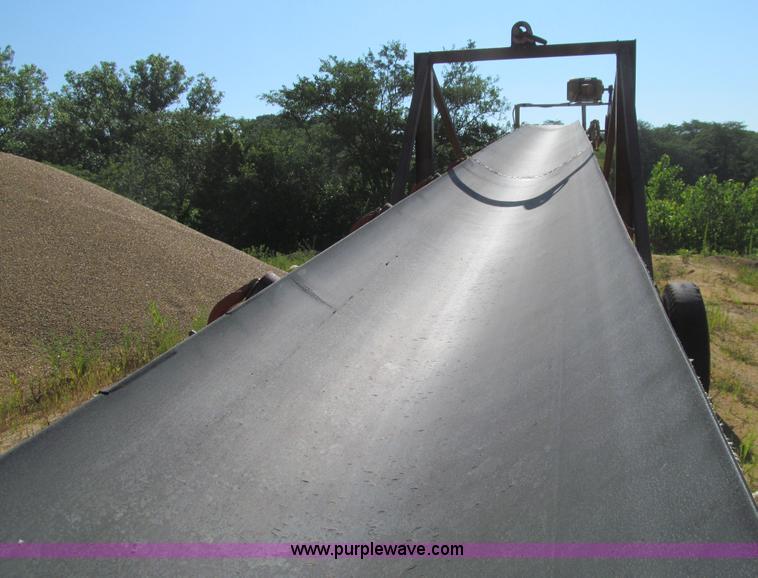 image for item E4944 Custom built portable transfer conveyor