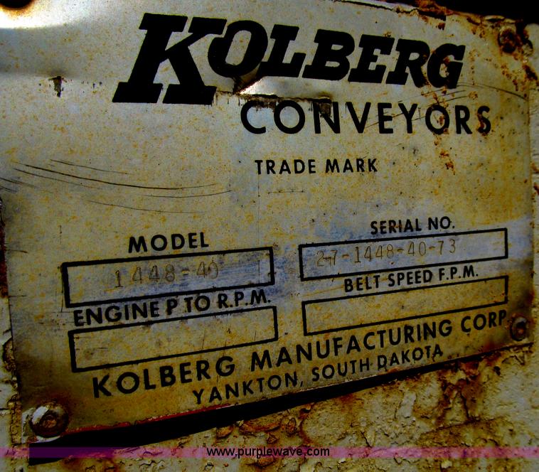 image for item E4948 Kolberg 1448-40 portable feeder