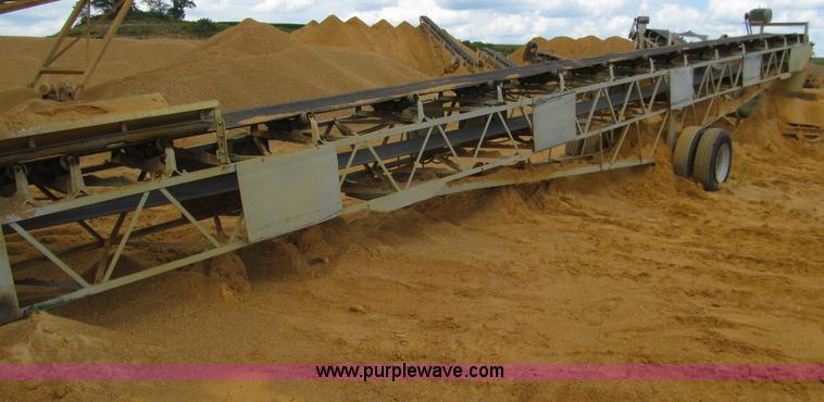 image for item E4954 Custom built portable transfer conveyor