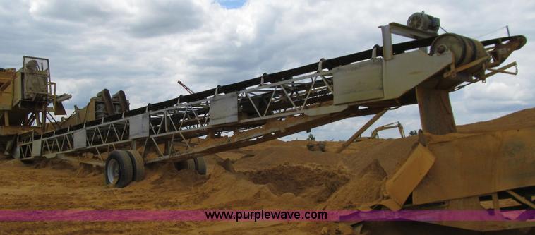 image for item E4954 Custom built portable transfer conveyor