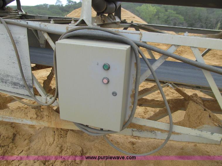 image for item E4954 Custom built portable transfer conveyor