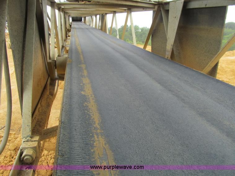 image for item E4954 Custom built portable transfer conveyor