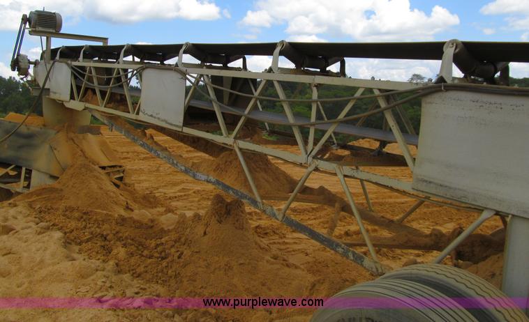 image for item E4954 Custom built portable transfer conveyor