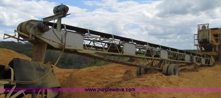 image for item E4954 Custom built portable transfer conveyor