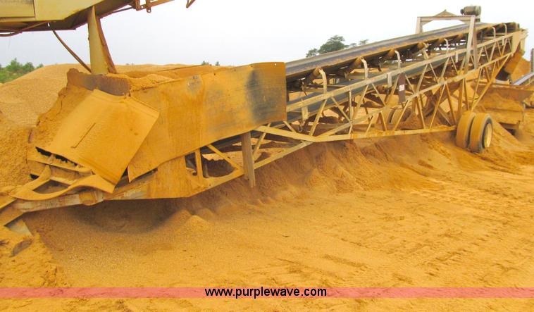 image for item E4955 Custom built portable transfer conveyor