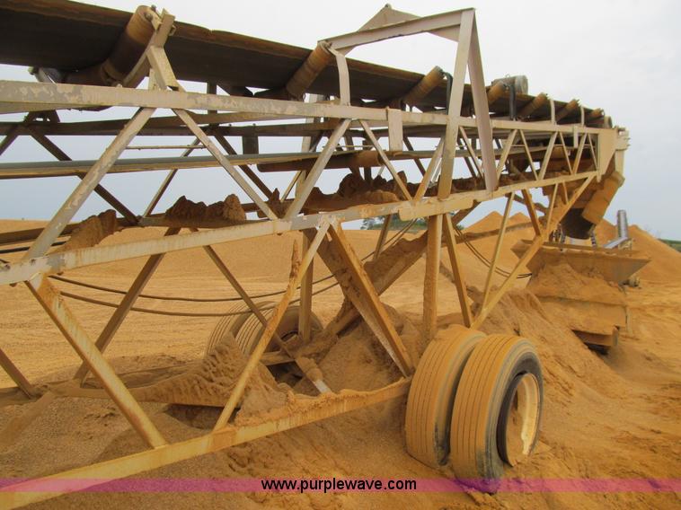 image for item E4955 Custom built portable transfer conveyor