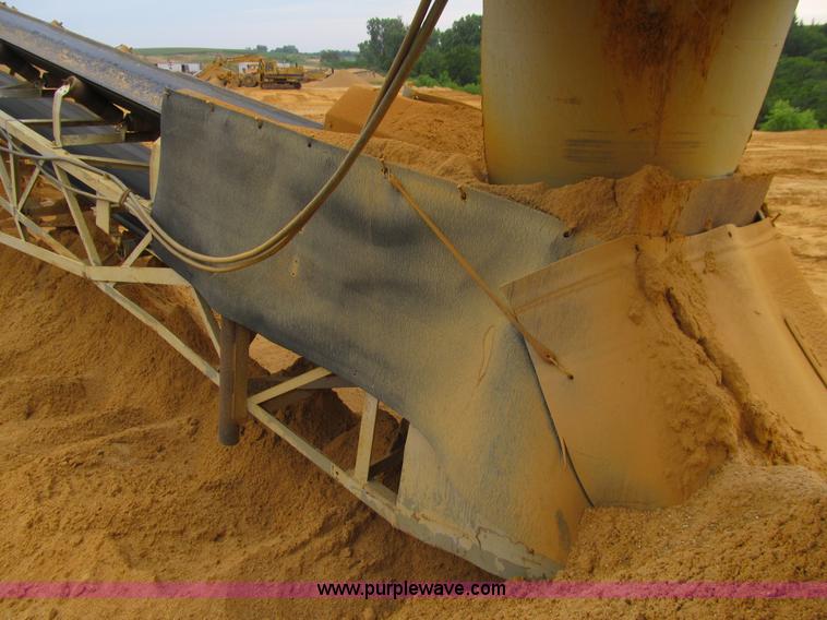 image for item E4955 Custom built portable transfer conveyor