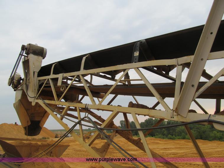image for item E4955 Custom built portable transfer conveyor