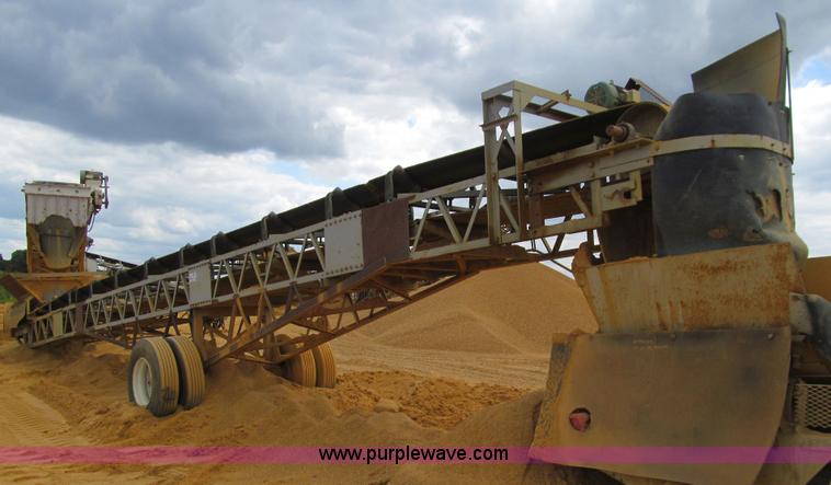 image for item E4956 Custom built portable transfer conveyor