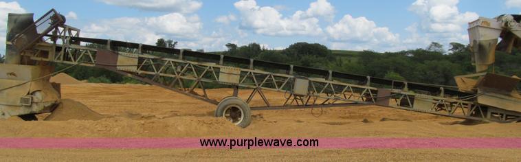image for item E4956 Custom built portable transfer conveyor