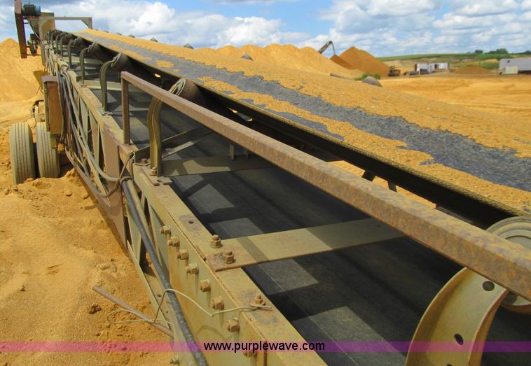 image for item E4956 Custom built portable transfer conveyor