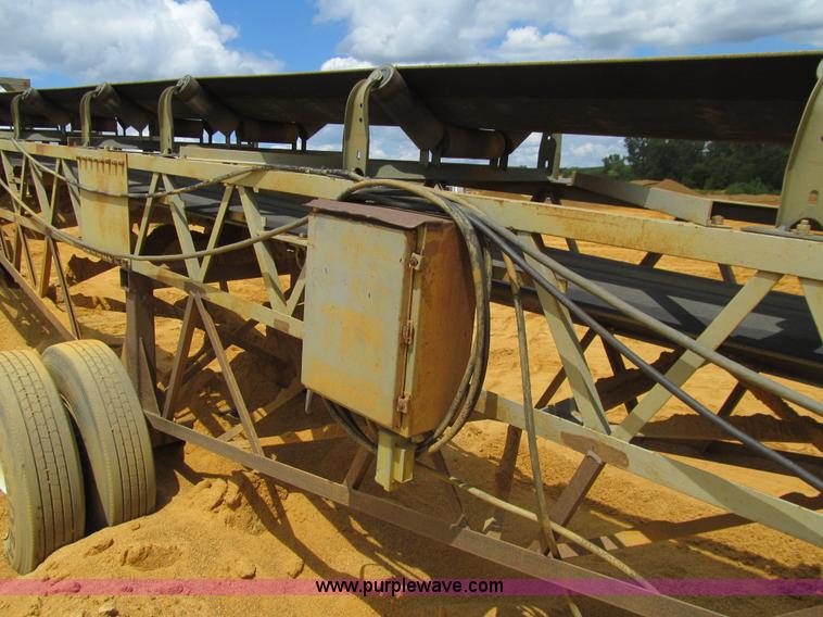 image for item E4956 Custom built portable transfer conveyor