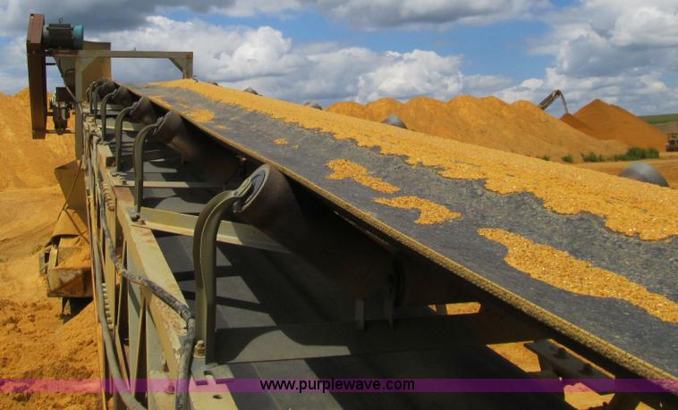 image for item E4956 Custom built portable transfer conveyor