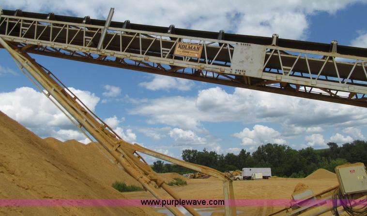 image for item E4958 Kolman portable radial stacking conveyor