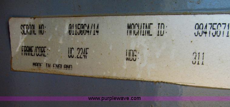 image for item E4963 Newage/Stamford generator