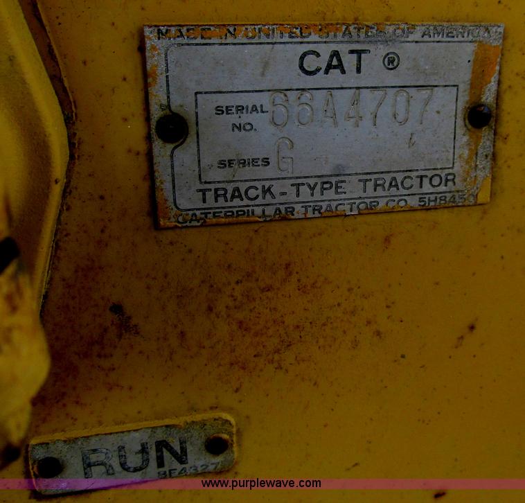 image for item E4964 1966 Caterpillar D9G dozer