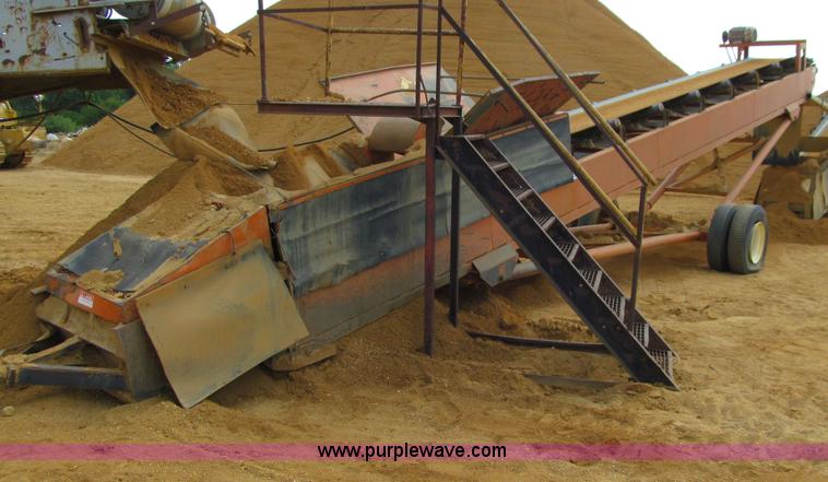 image for item E4968 Custom built portable transfer conveyor