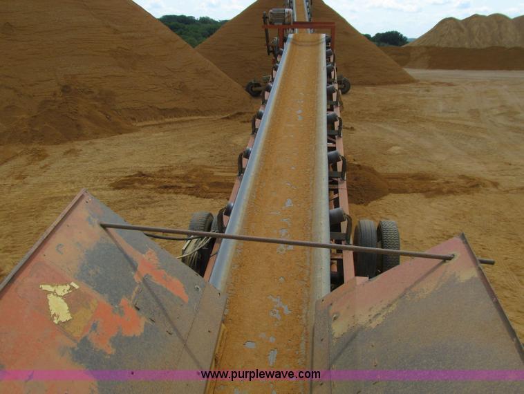 image for item E4968 Custom built portable transfer conveyor