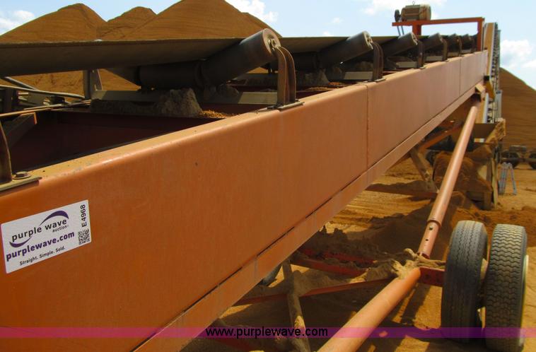 image for item E4968 Custom built portable transfer conveyor