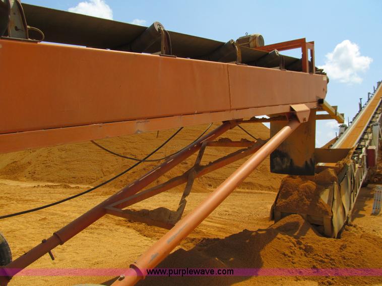 image for item E4968 Custom built portable transfer conveyor