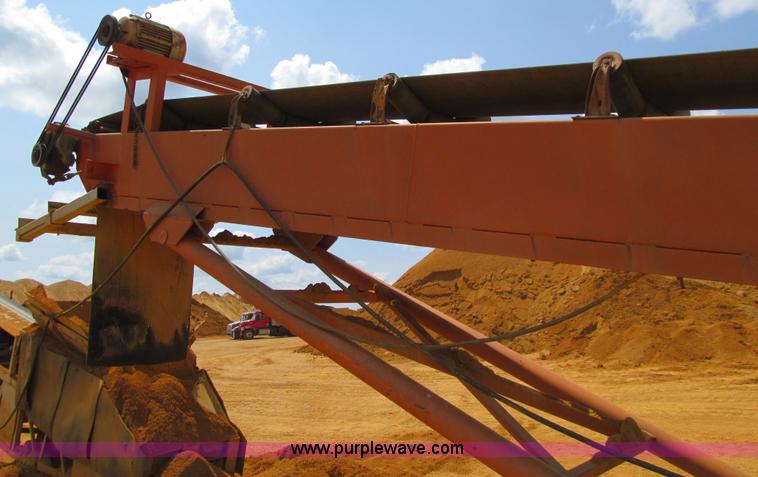 image for item E4968 Custom built portable transfer conveyor