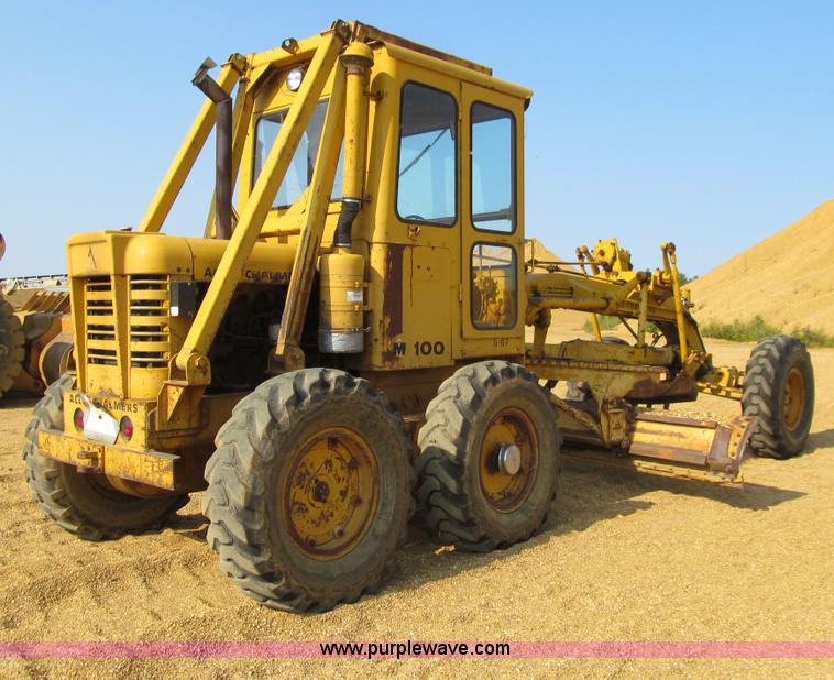 image for item E4974 1966 Allis-Chalmers M100B motor grader